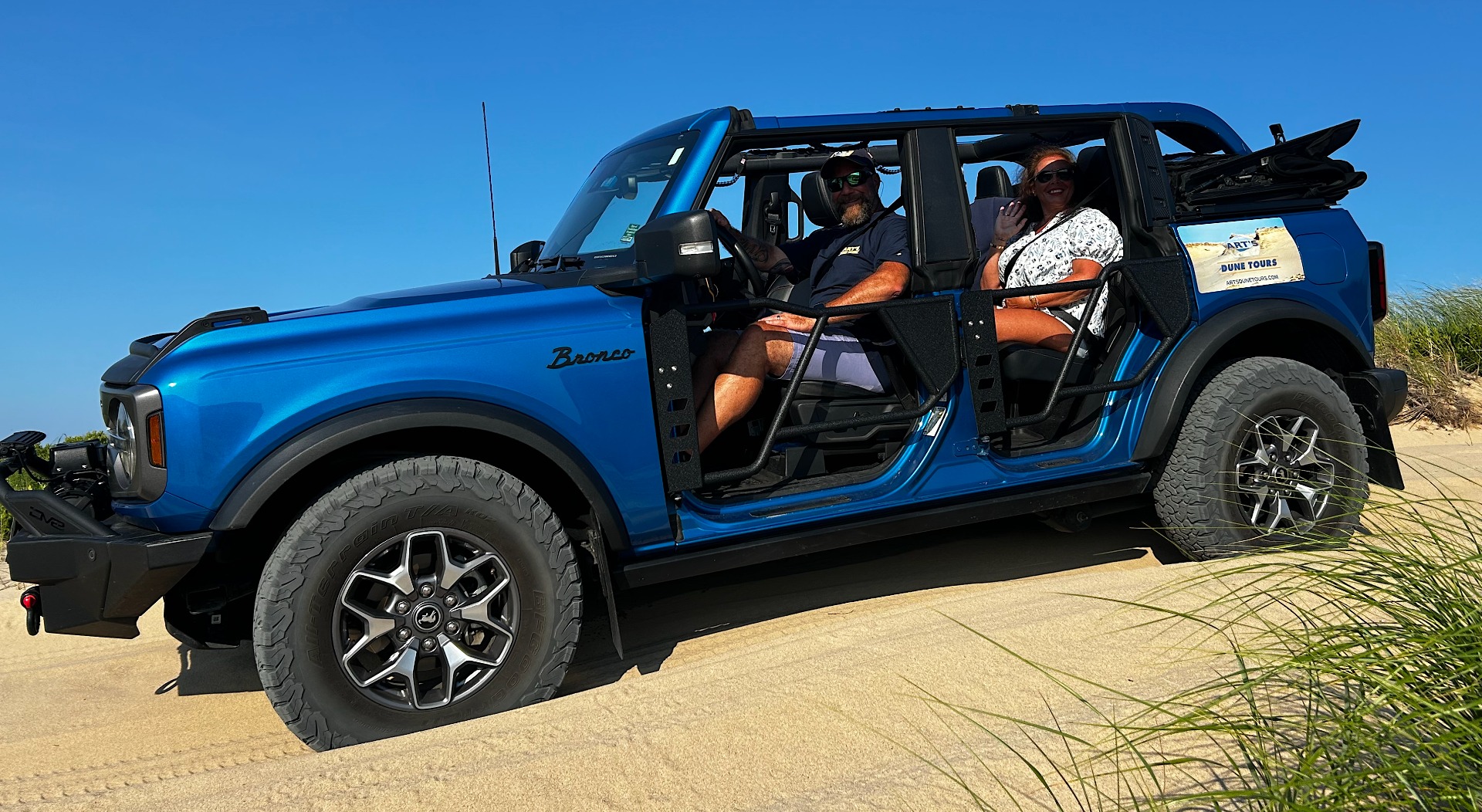 Ford Bronco on Dunes